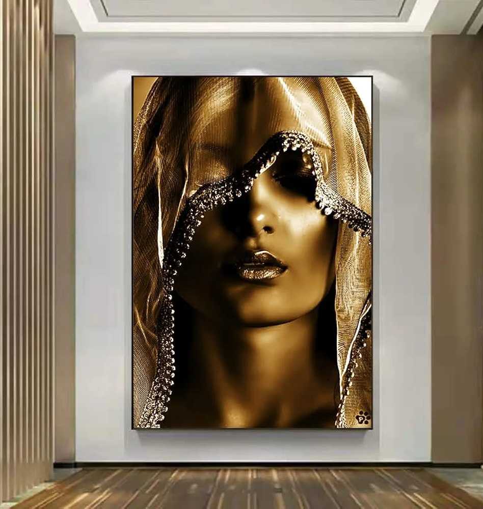 White woman 3 - Πολυτελής φωτεινή ζωγραφική